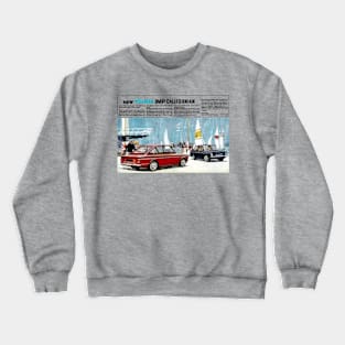 HILLMAN IMP CALIFORNIAN - advert Crewneck Sweatshirt